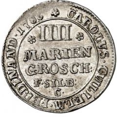 4 Mariengroschen - Charles William Ferdinand