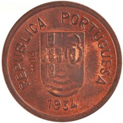 1 TANGAS - Republic Pattern, Lisboa mint