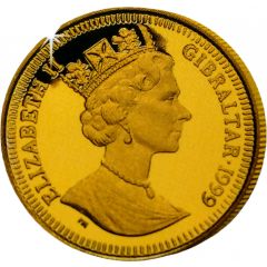 1/5 Crown - Elizabeth II King Charles I