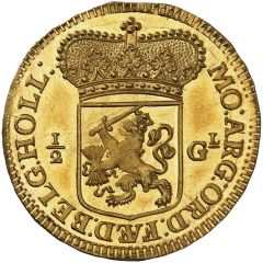 1/2 Gulden Gold, 3 ducat weight