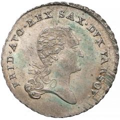 ⅙ Thaler - Frederick Augustus I I.S.