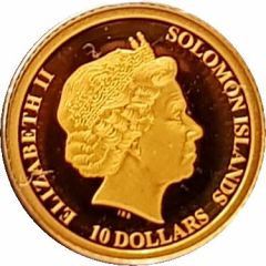 10 Dollars - Elizabeth II Baby Dolphin