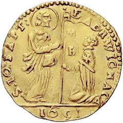 1 Zecchino - Adrian de Wignacourt