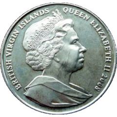 1 Dollar - Elizabeth II King Charles I