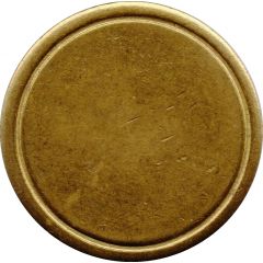 Blank Token with circle, 27.8 mm