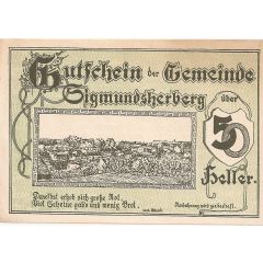 50 Heller Sigmundherberg