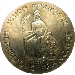 1 Franc Essai, incuse design