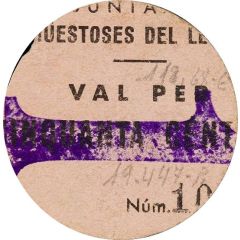 1 Peseta Aigüestoses del Llobregat