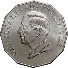 50 Cents Charles III - 1st Portrait - Australian Honours and Awards System
