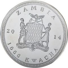 1000 Kwacha African Hippo