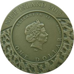 1 Dollar - Elizabeth II Snow Leopards