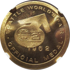 Seattle World`s Fair Official Medal