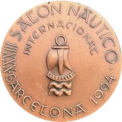 Medal - 33rd international nautical exhibition in Barcelona 1994