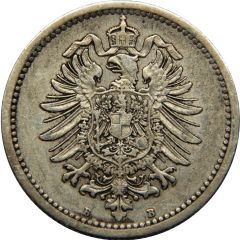 50 Pfennig - Wilhelm I type 1 - large shield