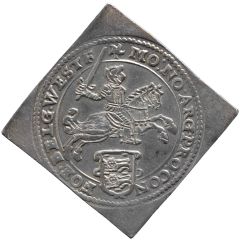 1/2 Ducaton `1/2 Silver Rider` klippe