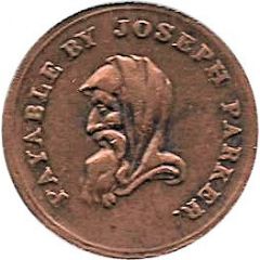 1 Penny Staffordshire - Walsall / Joseph Parker