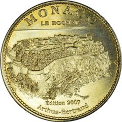 Jeton touristique - Arthus Bertrand - Monaco - Le rocher