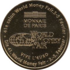 Monnaie de Paris Tourist Token - World Money Fair 2012