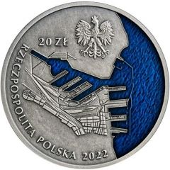 20 Zlotys 100th Anniversary of the Port of Gdynia