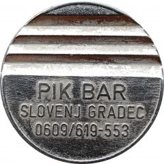 Token - Pik bar Sančo Slovenj Gradec