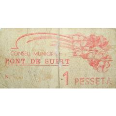 1 Peseta Pont de Suert