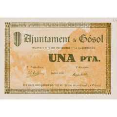1 Peseta Gósol