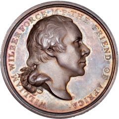 Medal - George III William Wilberforce, silver