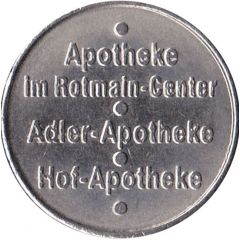 1 Apothekentaler - Apotheke im Rotmain-Center / Adler-Apotheke / Hof-Apotheke Bayreuth