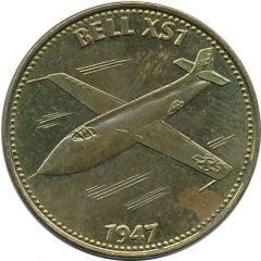 Shell Token - Man in Flight #12 - Bell XS-1, 1947