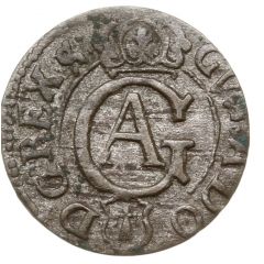 Szeląg / Solidus - Gustaw II Adolf Swedish Occupation