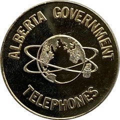 5 Dollars - Alberta Government Telephones