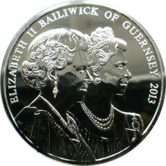 5 Pounds - Elizabeth II Diamond Jubilee