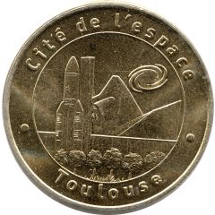 Monnaie de Paris Tourist Token - Toulouse Cité de l`Espace