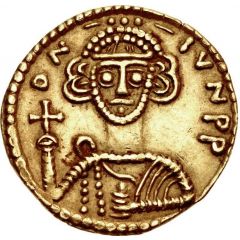 Solidus - Liutprand in the name of Justinian II
