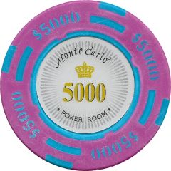 5000 Dollars - Poker Room Monte Carlo Las Vegas, Nevada