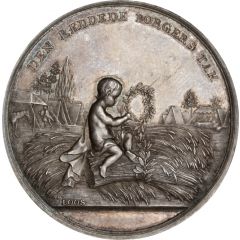 Medal - The fire of Copenhagen Silver