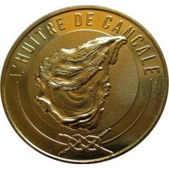 Jeton touristique - Monnaie de Paris - L`huitre de Cancale