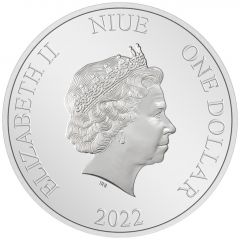 1 Dollar - Elizabeth II Season's Greetings