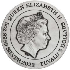 5 Dollars - Elizabeth II Planets of the Solar System