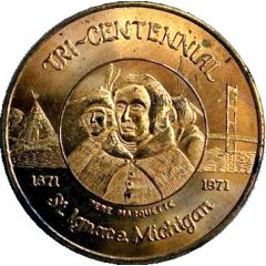 Medallion - St. Ignace Michigan Tri-Centennial