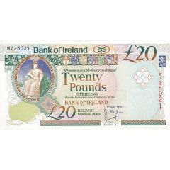 20 Pounds Bank of Ireland