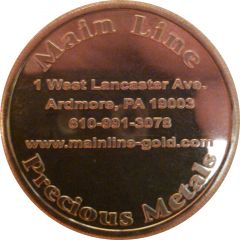 Token - Business card Main Line precious metals