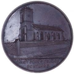 Medal - Victoria St John’s Church