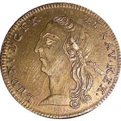 Token - Louis XV Optimo Principi