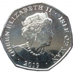 50 Pence - Elizabeth II Slip Catch