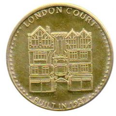 Medal - WA - London Court shopping mall Tourist Souvenir