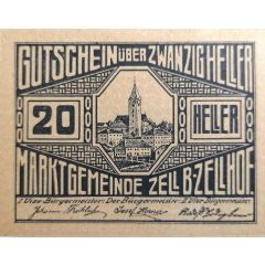 20 Heller Zell bei Zellhof