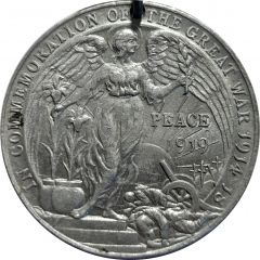 Medal - Peace Celebrations 1919 Plymouth