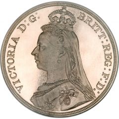 1 Crown - Victoria 2nd portrait
