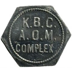 Token - 5 Cents - K. B. C. A. O. M. Complex Kanto, Japan